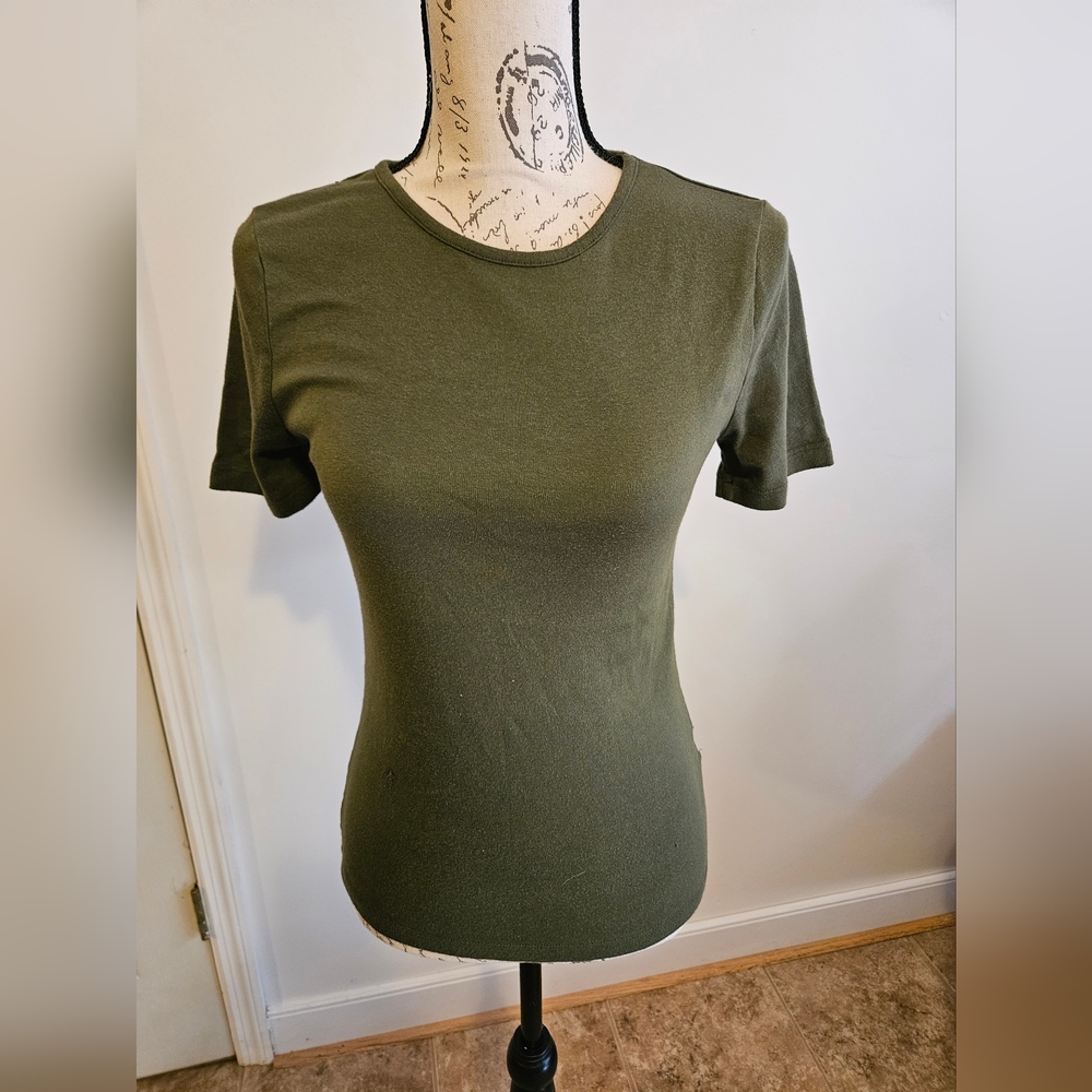 A New Day, Khaki green t-shirt, S